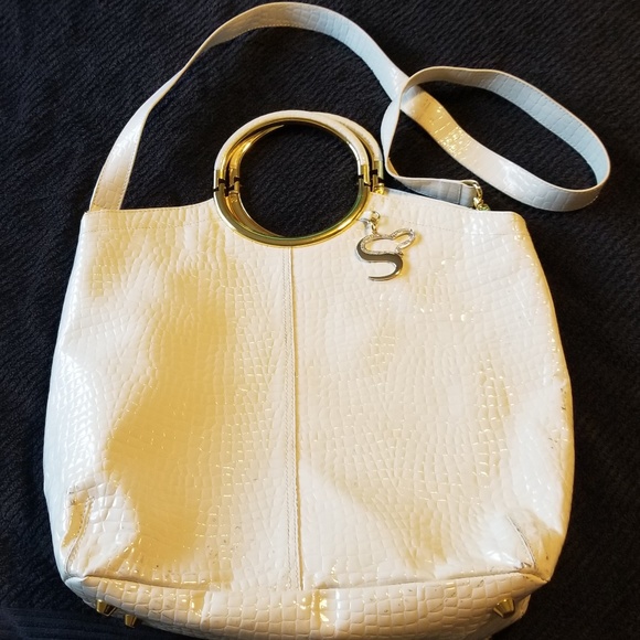 Serena Williams Handbags - Serena Williams Shoulder Bag/Purse White Gold